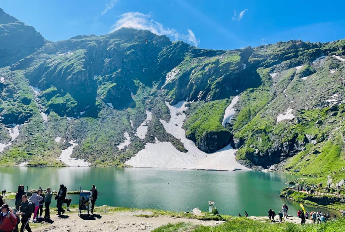 O turistă din Ungaria și-a rupt piciorul la Bâlea Lac