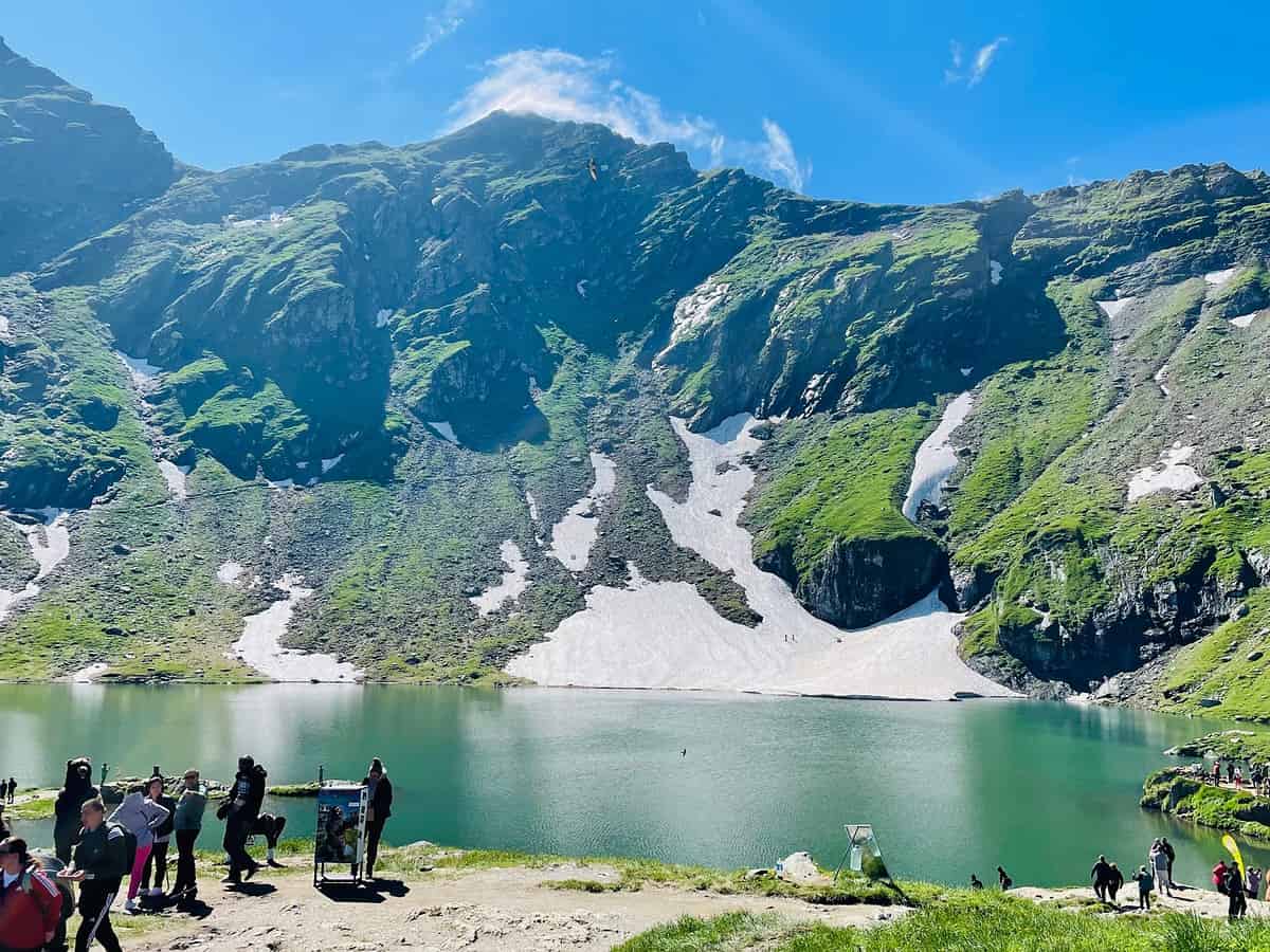 o turistă din ungaria și-a rupt piciorul la bâlea lac