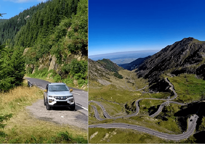 experiența unui șofer cu dacia spring pe transfăgărășan. a încărcat-o de trei ori