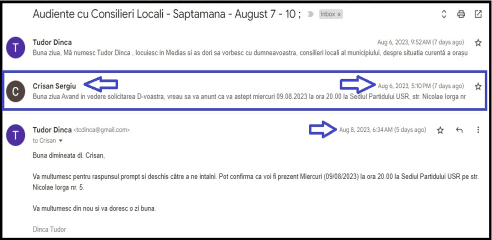 Experiment civic la Mediaș: Față-n față cu Consilierii Locali