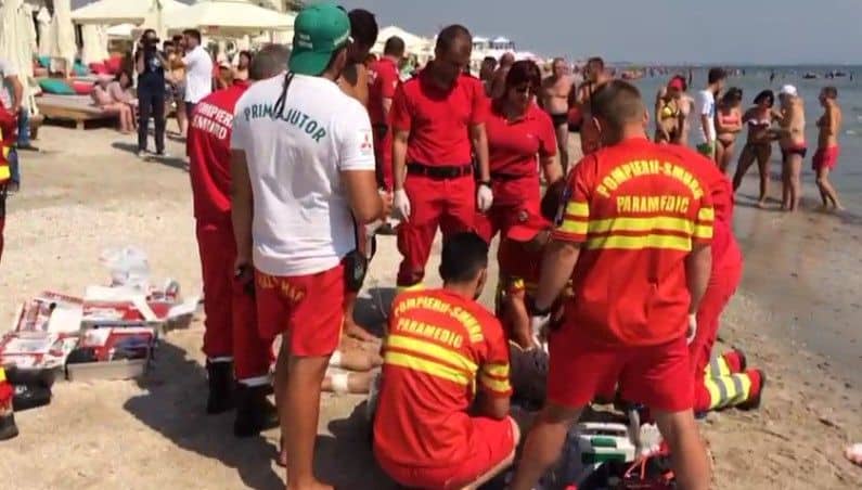 Tragedie la mare. Trei oameni au murit înecați la Mamaia (foto)