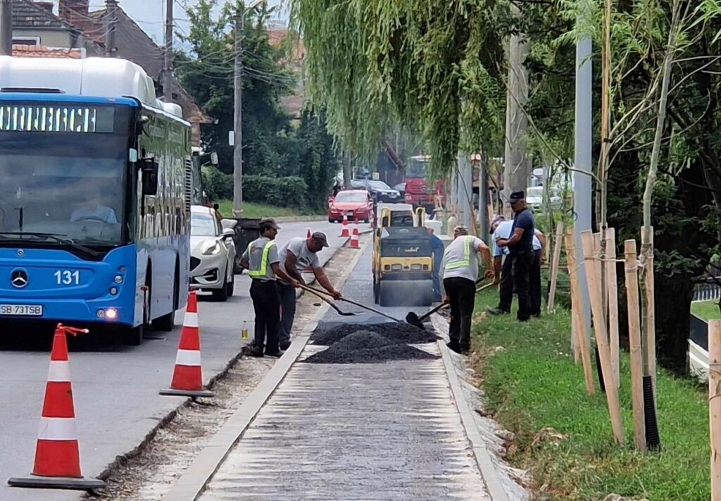 Am testat noua pistă cu lifturi pentru biciclete, de pe malurile Cibinului. Urmează marea inaugurare! (Video)