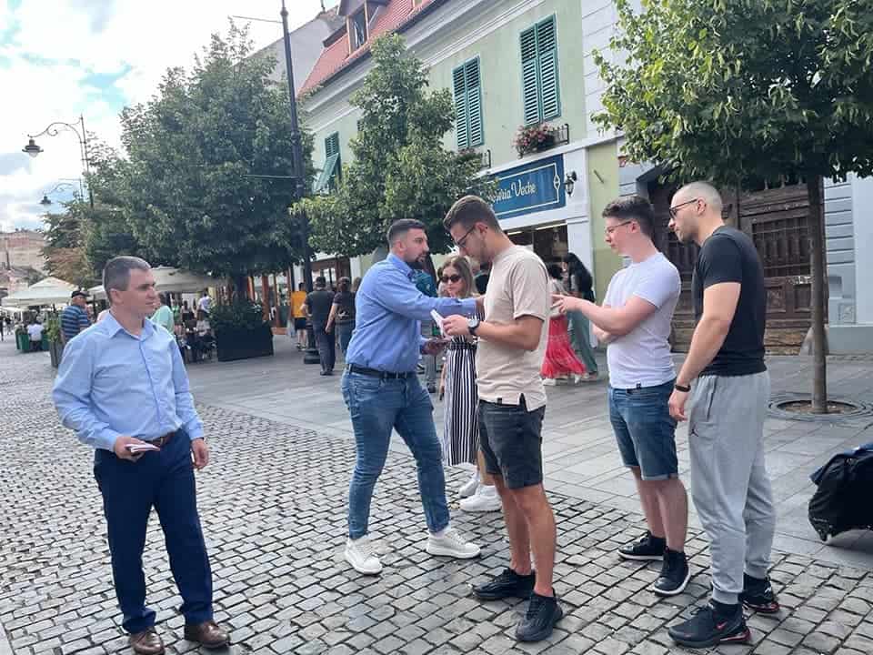 PSD Sibiu: Social-democrații au sărbătorit Ziua Internațională a Tineretului (C.P.)