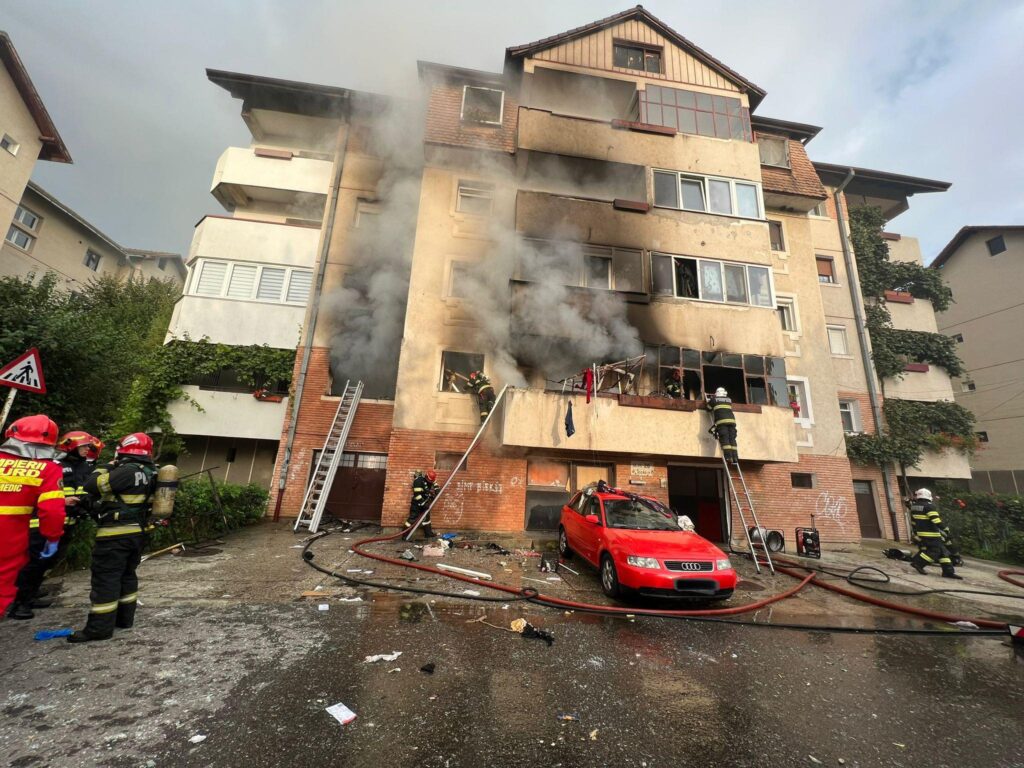 Explozia din Valea Aurie: Soții Marius și Mariana au murit pe loc. Bărbatul se întorsese dintr-o cursă cu TIR-ul