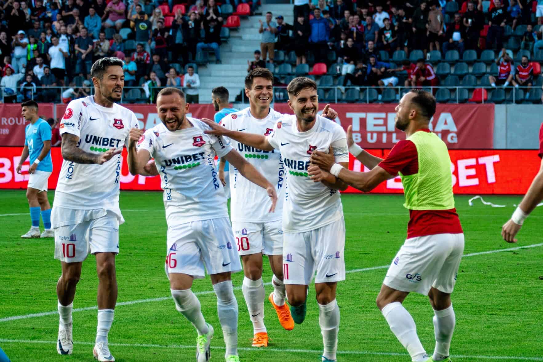 Juniorul lui FC Hermannstadt, Dragoș Iancu, după primul gol în Superligă: ”Era cazul să sparg gheața”