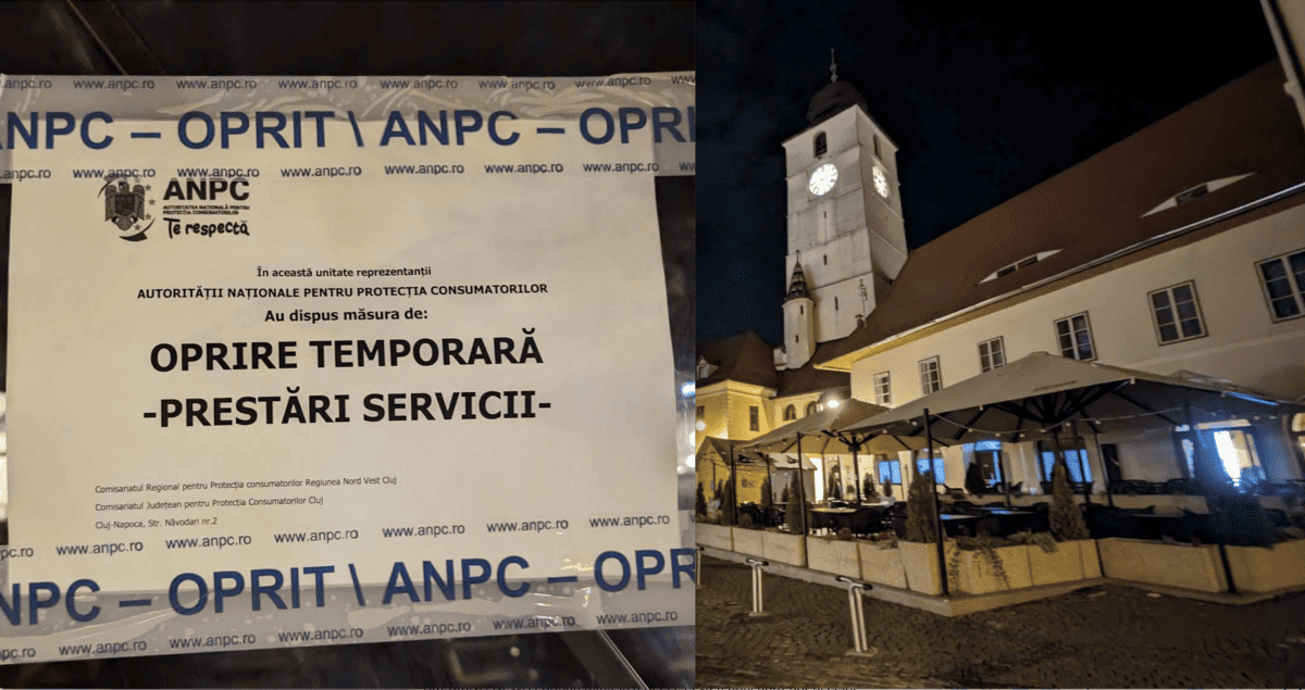 update - anpc a pornit jihad-ul la sibiu. peste treizeci de restaurante și magazine din centru închise temporar. printre ele și ”crama sibiană” (foto)