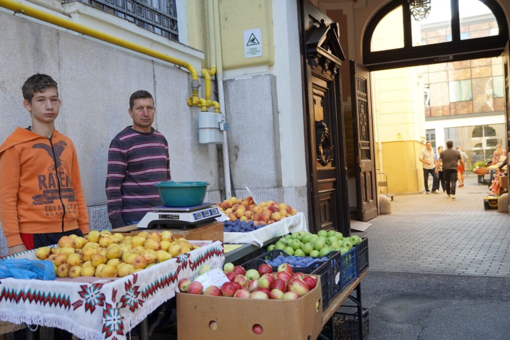 Adolescentul care ”bate” peste 100 de kilometri cu tatăl său ca să vândă fructe din livada familiei la Sibiu (FOTO)