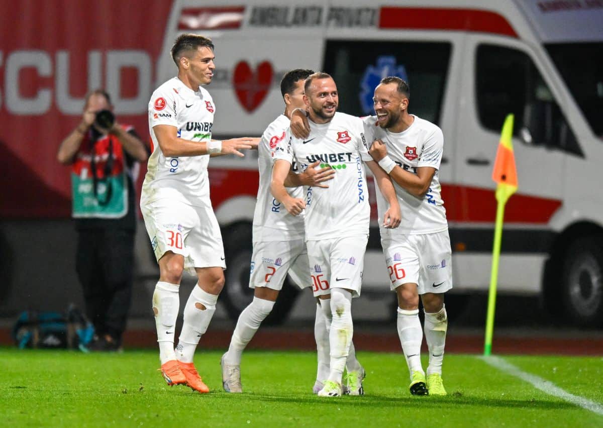 FC Hermannstadt, remiză spectaculoasă cu FCSB. Sibiul urcă pe loc de play-off (video foto)