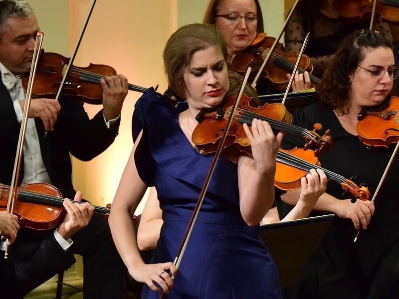 orchestra filarmonicii de stat din sibiu pe scena festivalului internațional "george enescu". program