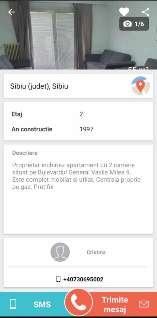 Un nou tip de țeapă cu chirii la Sibiu. Proprietarul cere plata chiriei prin Airbnb și apoi dispare