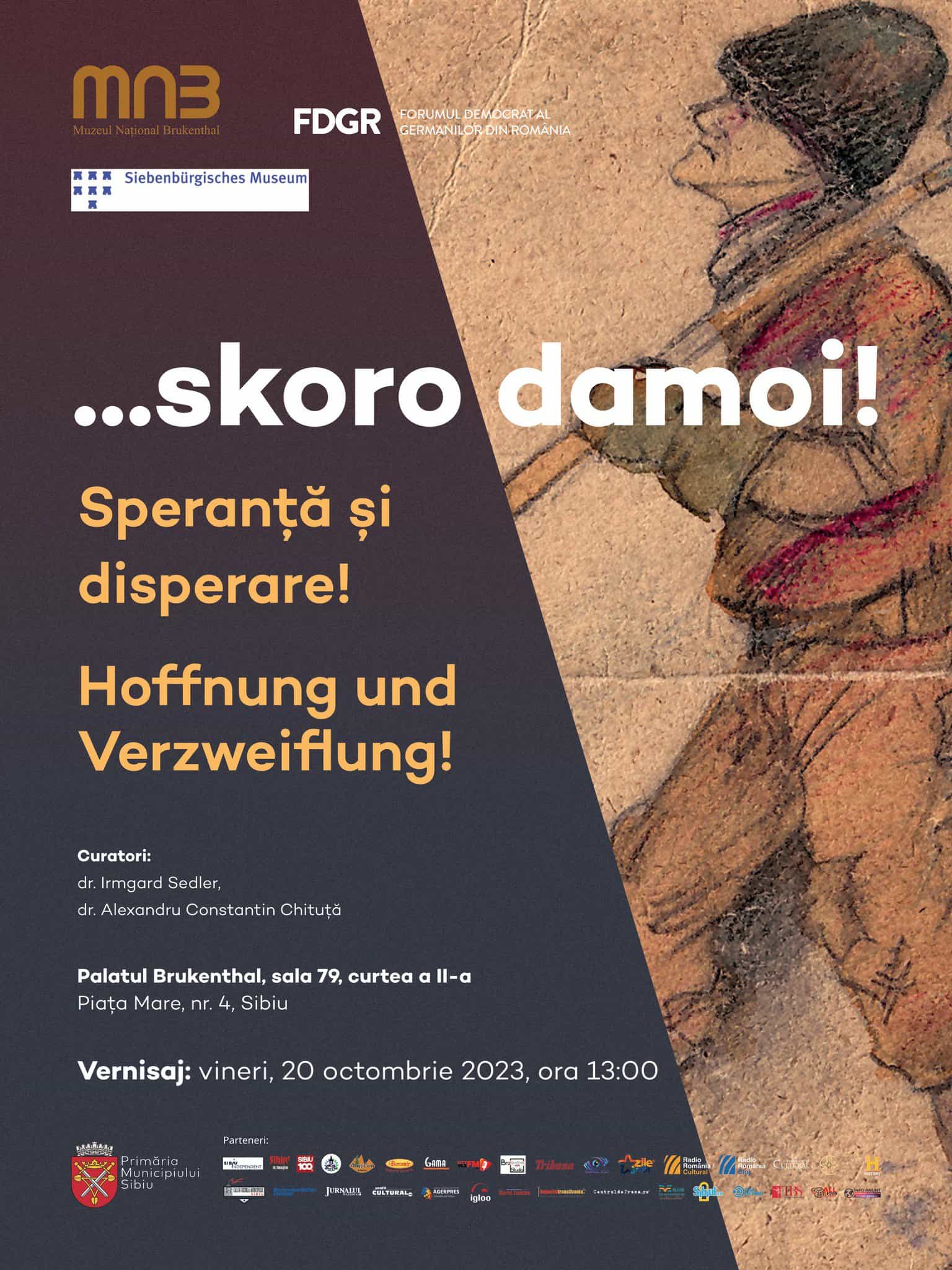 „Legendele Olimpului” și „…skoro damoi!” la Muzeul Brukenthal. Expoziții de grafică italiană și documente istorice la Sibiu