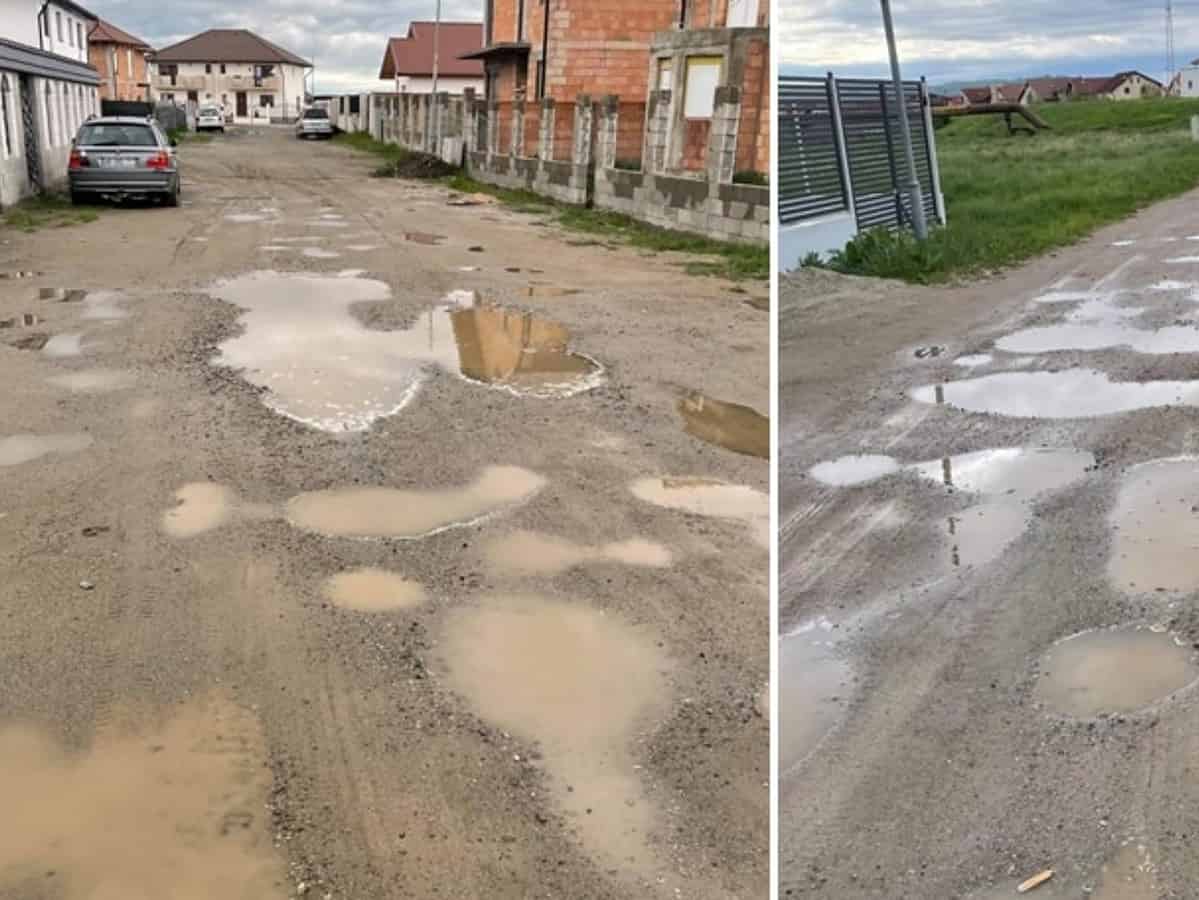 șantier în cartierul tineretului din sibiu. încep lucrările de modernizare a două străzi