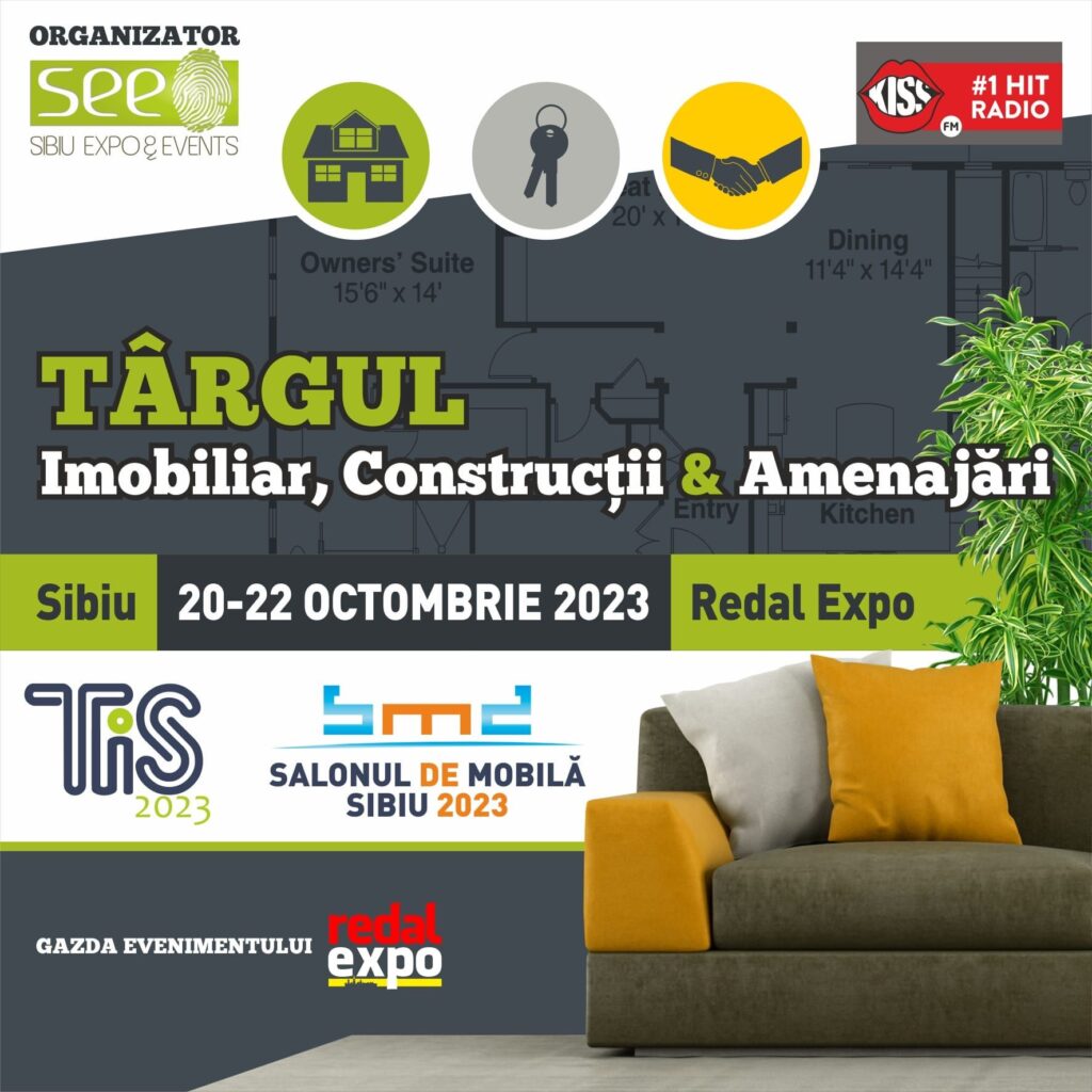 Târgul Imobiliar şi Salonul de Mobilă revin în weekend la Sibiu