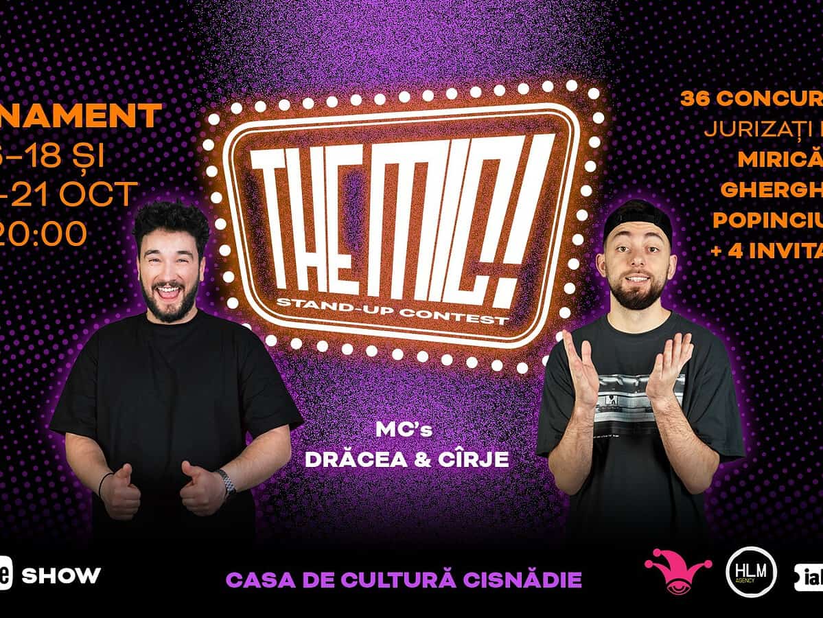 ? concurs special - râzi cu ora de sibiu la the mic champion în cisnădie! ?