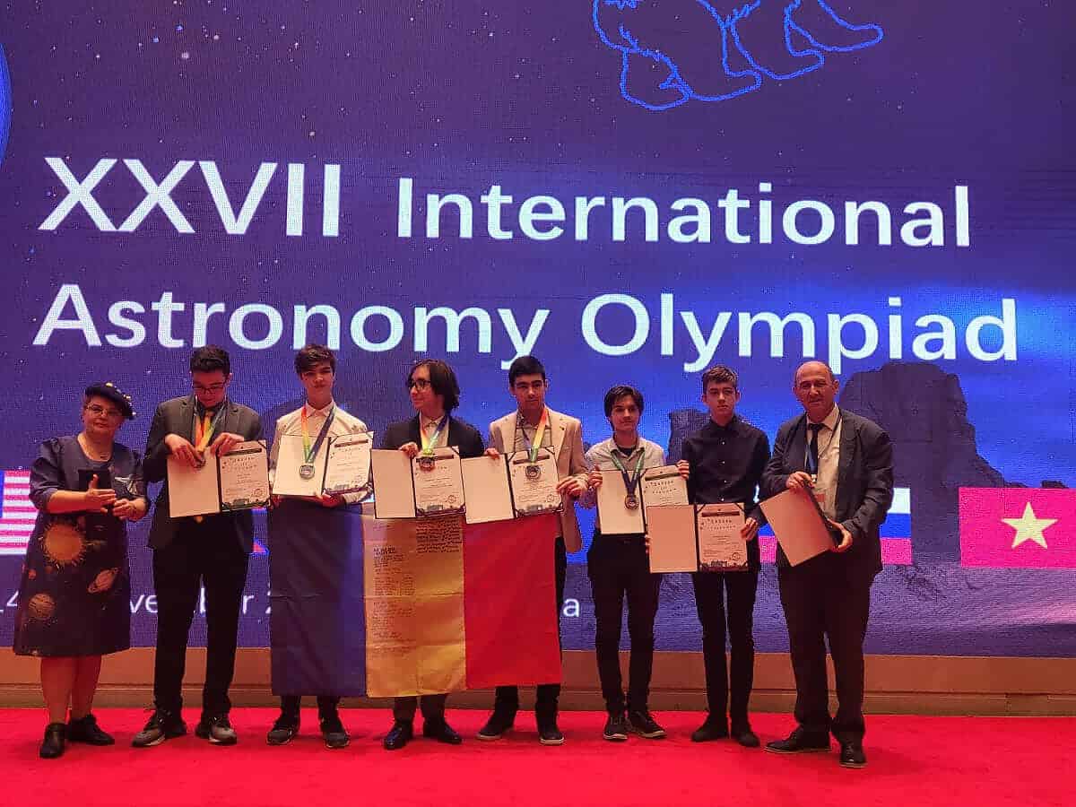 Echipa României, performanță remarcabilă la Olimpiada Internațională de Astronomie