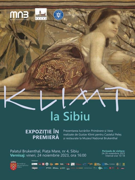 Muzeul Național Brukenthal expune în premieră două lucrări semnate Gustav Klimt