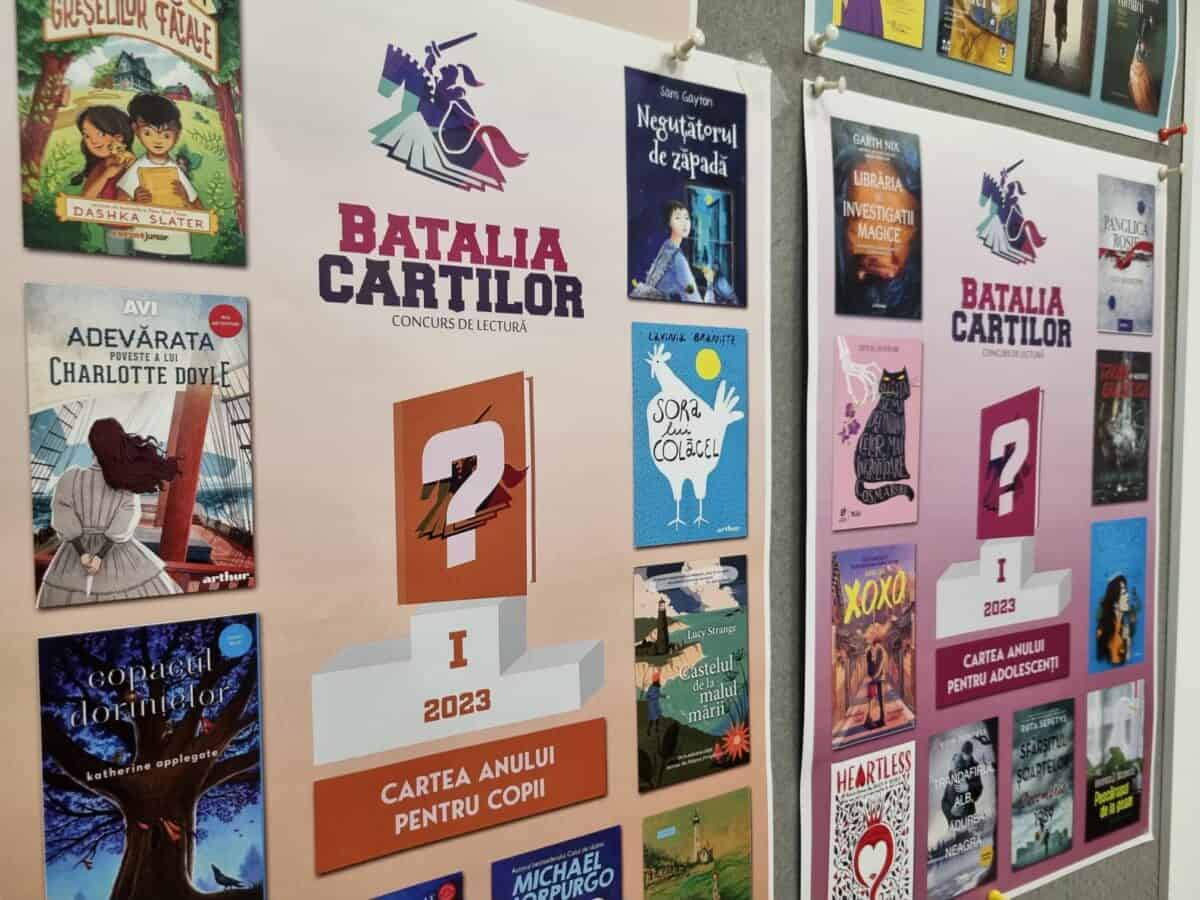 Invitație la finala Bătăliei Cărților, joi la Biblioteca Astra din Sibiu