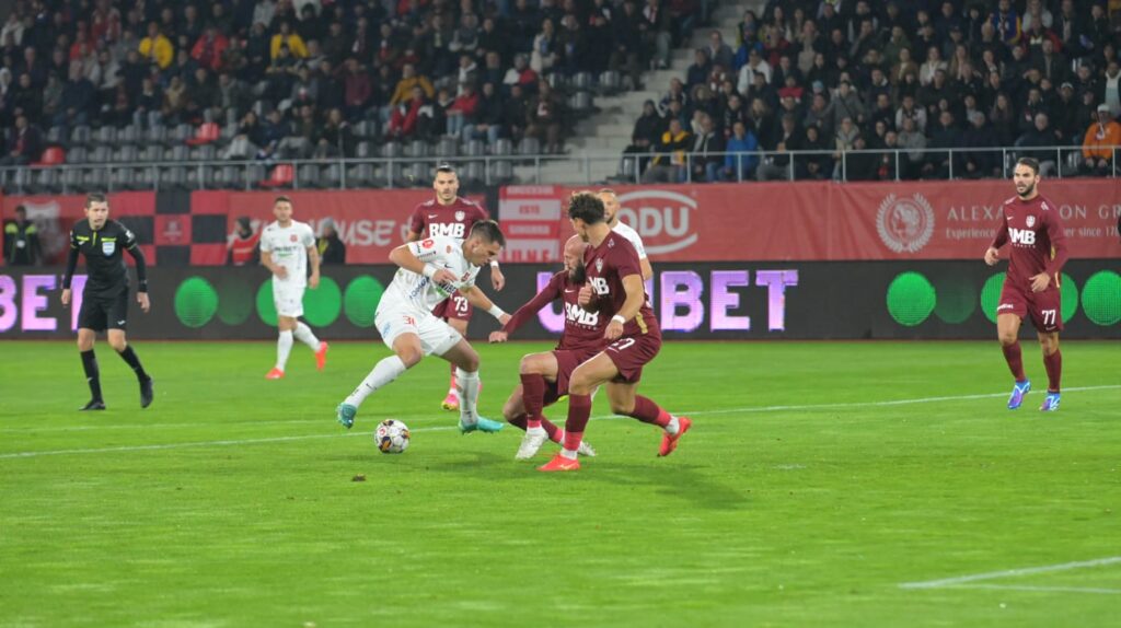 Imaginile victoriei FC Hermannstadt cu CFR Cluj. Galerie Foto