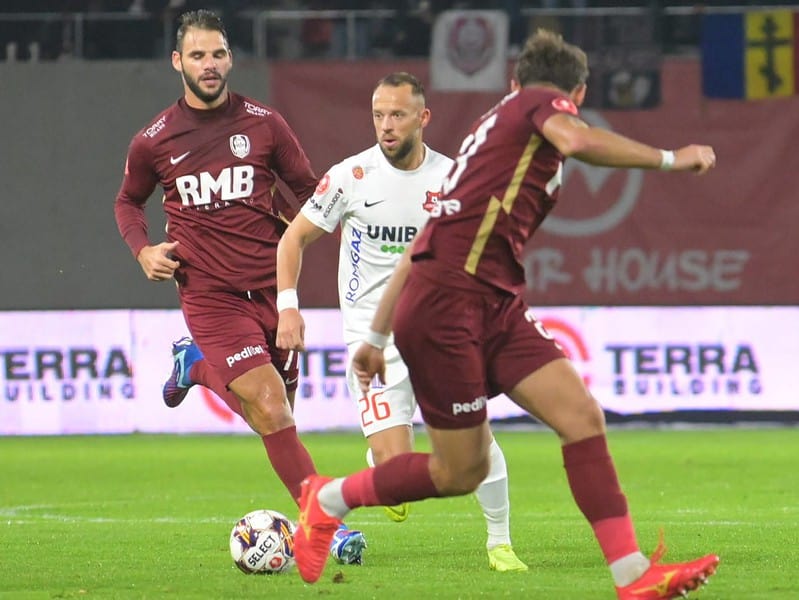 FC Hermannstadt pierde nemeritat în prelungiri la Cluj și ratează play-off-ul