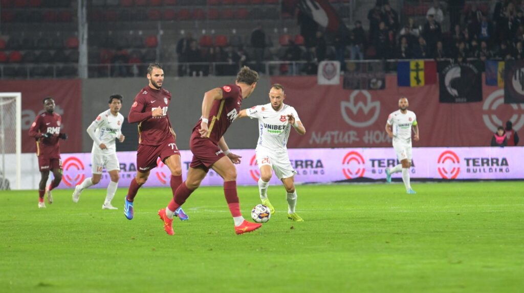 Imaginile victoriei FC Hermannstadt cu CFR Cluj. Galerie Foto