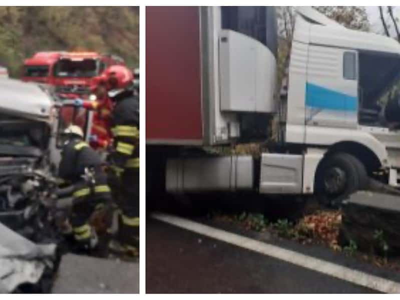 accident grav pe valea oltului la brezoi. o persoană rănită