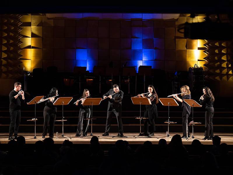 eveniment inedit la sibiu. familie de flaute pe scena filarmonicii la sala thalia