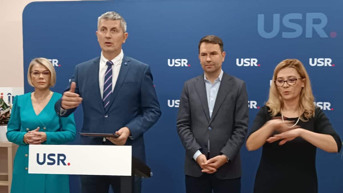 conferință de presă usr cu anunț important la sibiu - ruxandra cibu deaconu candidata usr la primăria sibiu