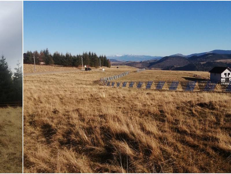 drumuri și poduri sibiu montează panouri parazăpezi pe cinci drumuri județene (foto)