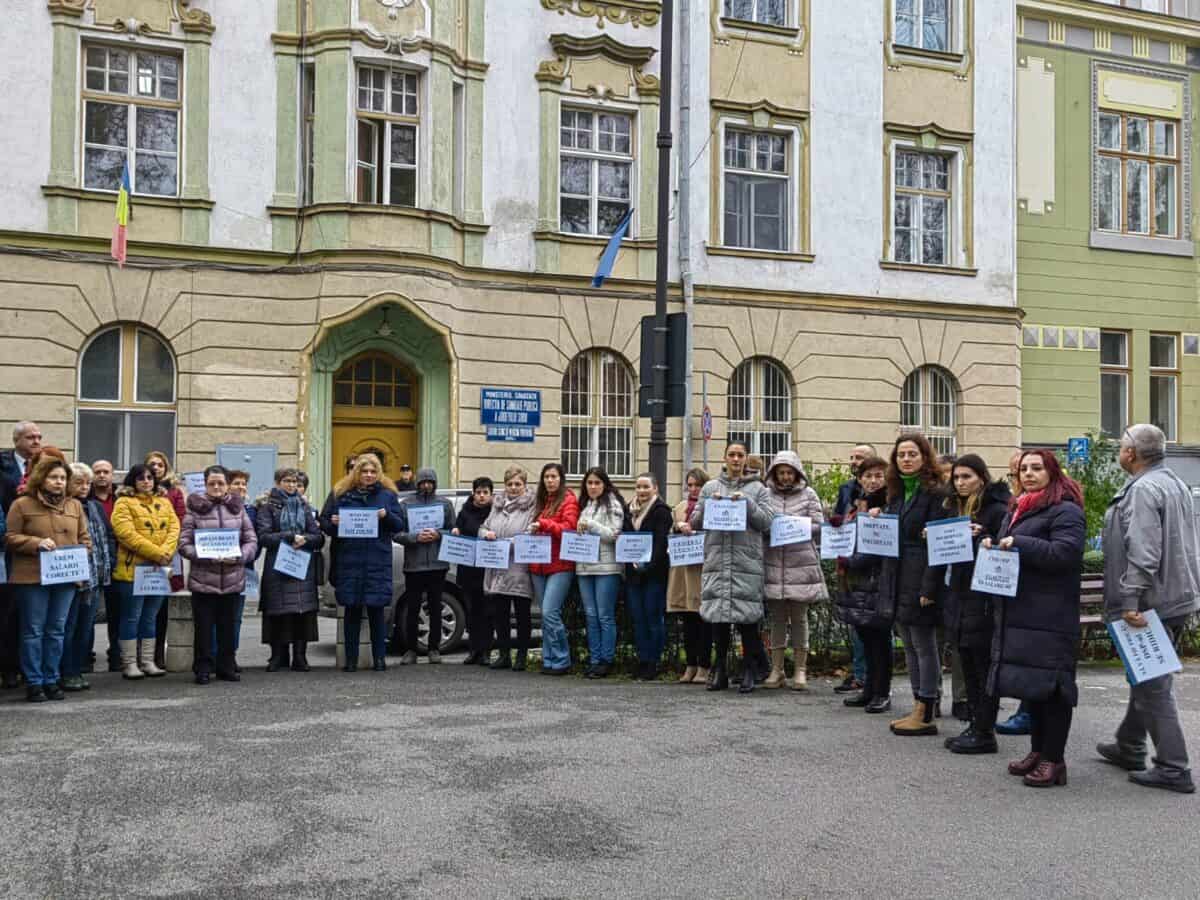 angajații de la dsp sibiu întrerup lucrul din cauza salariilor. doar urgențele vor fi rezolvate