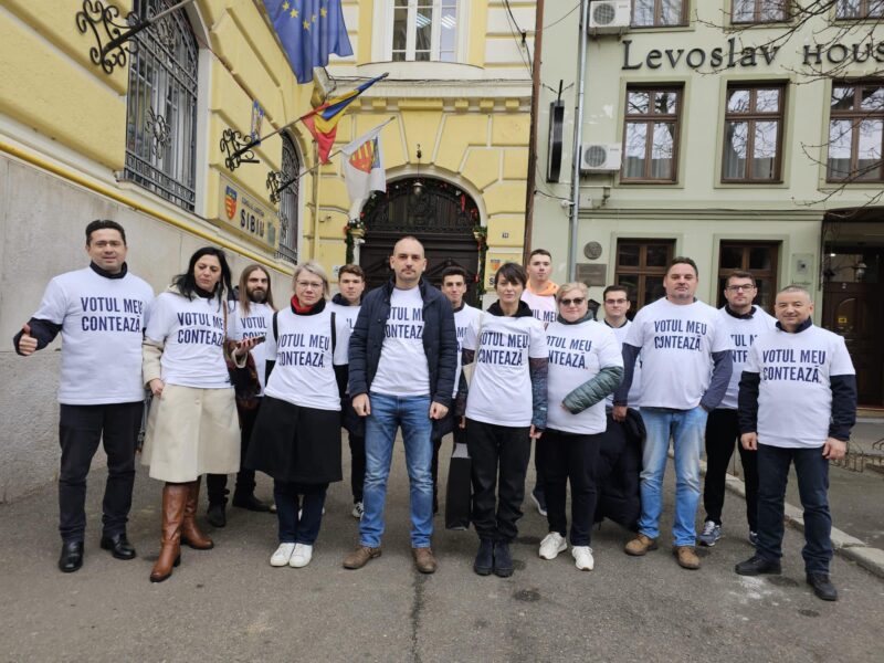 usr sibiu, protest la adresa danielei cîmpean: “vă solicităm să vă cereți scuze consilierilor județeni care nu fac parte din grupul pnl” (c.p.)