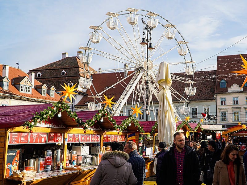 temperaturi ridicate și fără ploi sau ninsori în noaptea de revelion, la sibiu