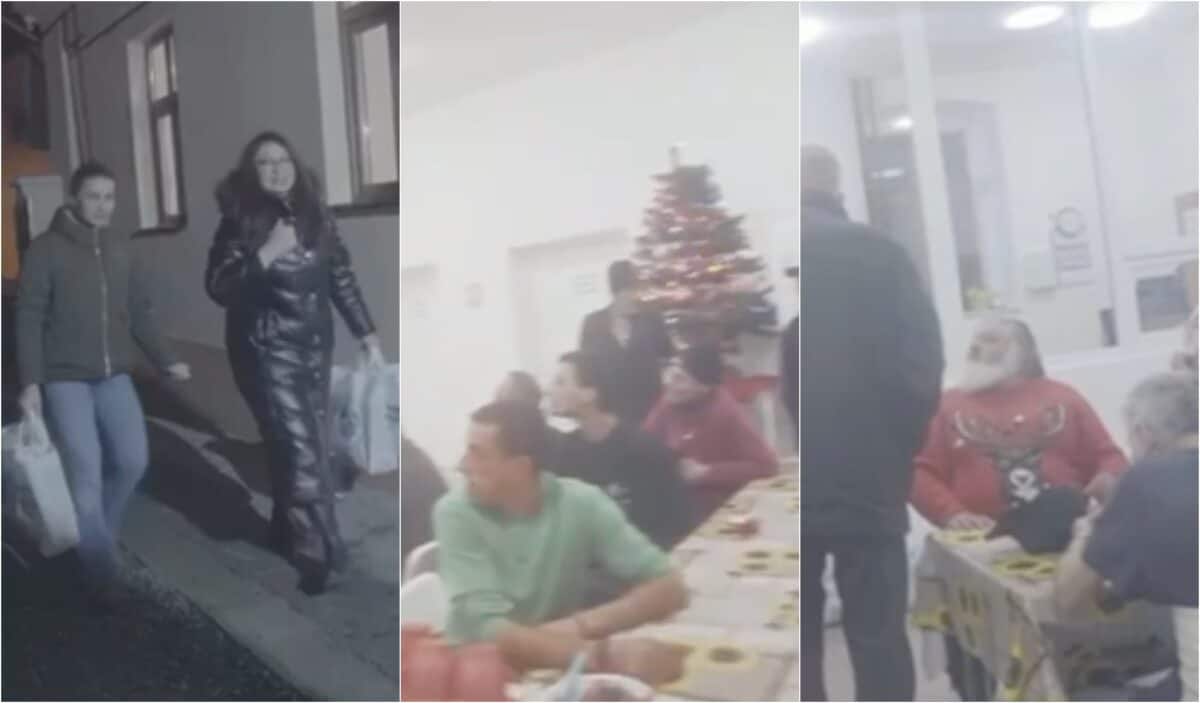 cadouri pentru zeci de oameni ai străzii de la horeca sibiu și crucea roșie (video)