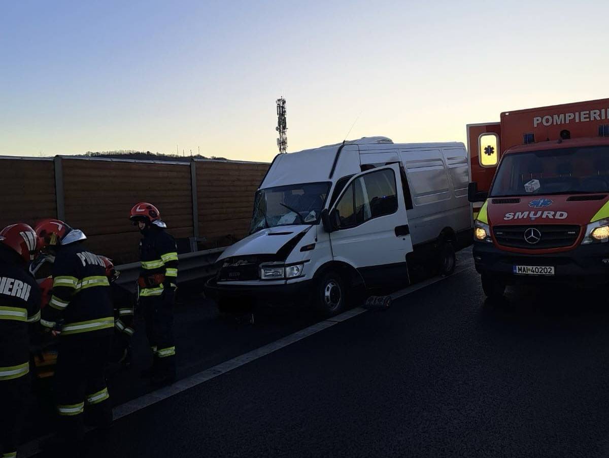 accident cu 9 victime pe a1 la sibiu. a fost activat planul roșu de intervenție (update)