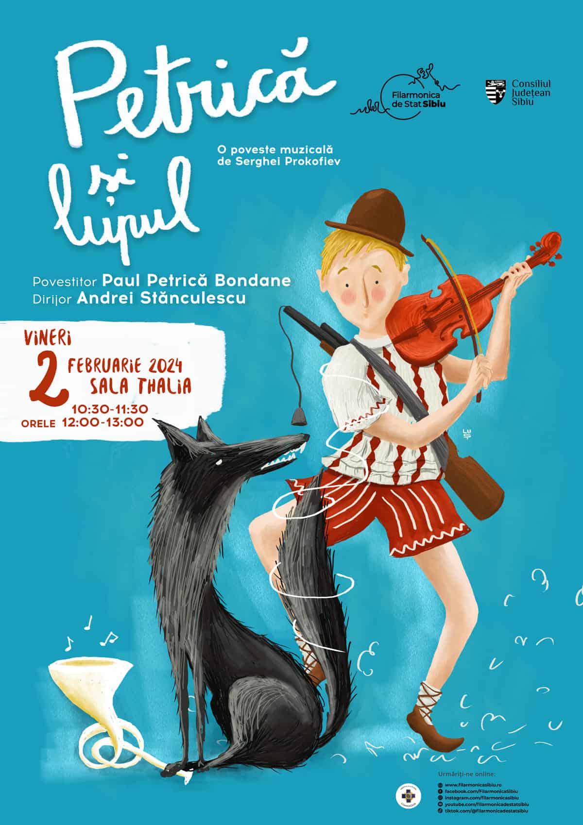 Două evenimente atractive la Filarmonica din Sibiu. Nu ratați concertul de joi seară