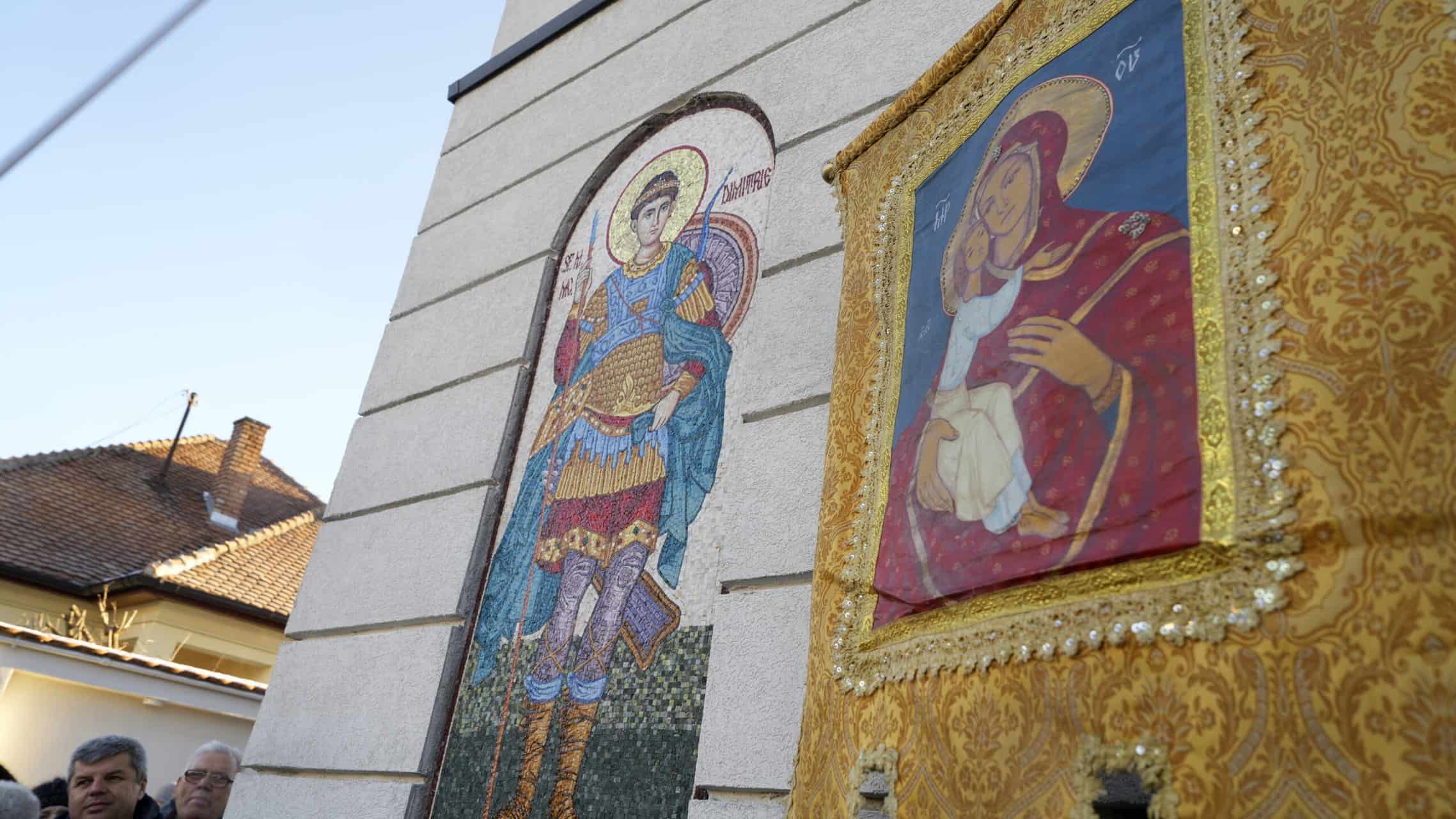 biserica „sfântul antonie cel mare” din cartierul hipodrom, resfințită după o serie de lucrări de renovare