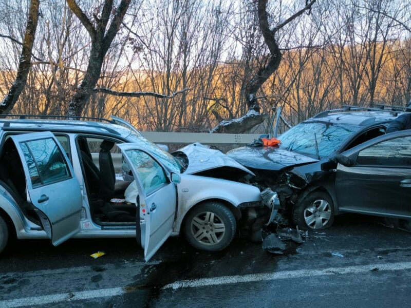 accident grav pe dn14 la slimnic. a fost alertat elicopterul smurd (update)