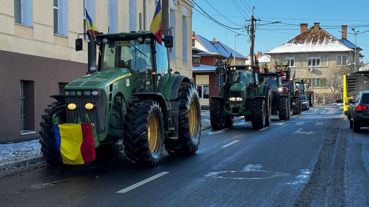 Ministrul Agriculturii nu mai ajunge la Sibiu. Fermierii vor să reia protestul cu tractoare și camioane prin oraș