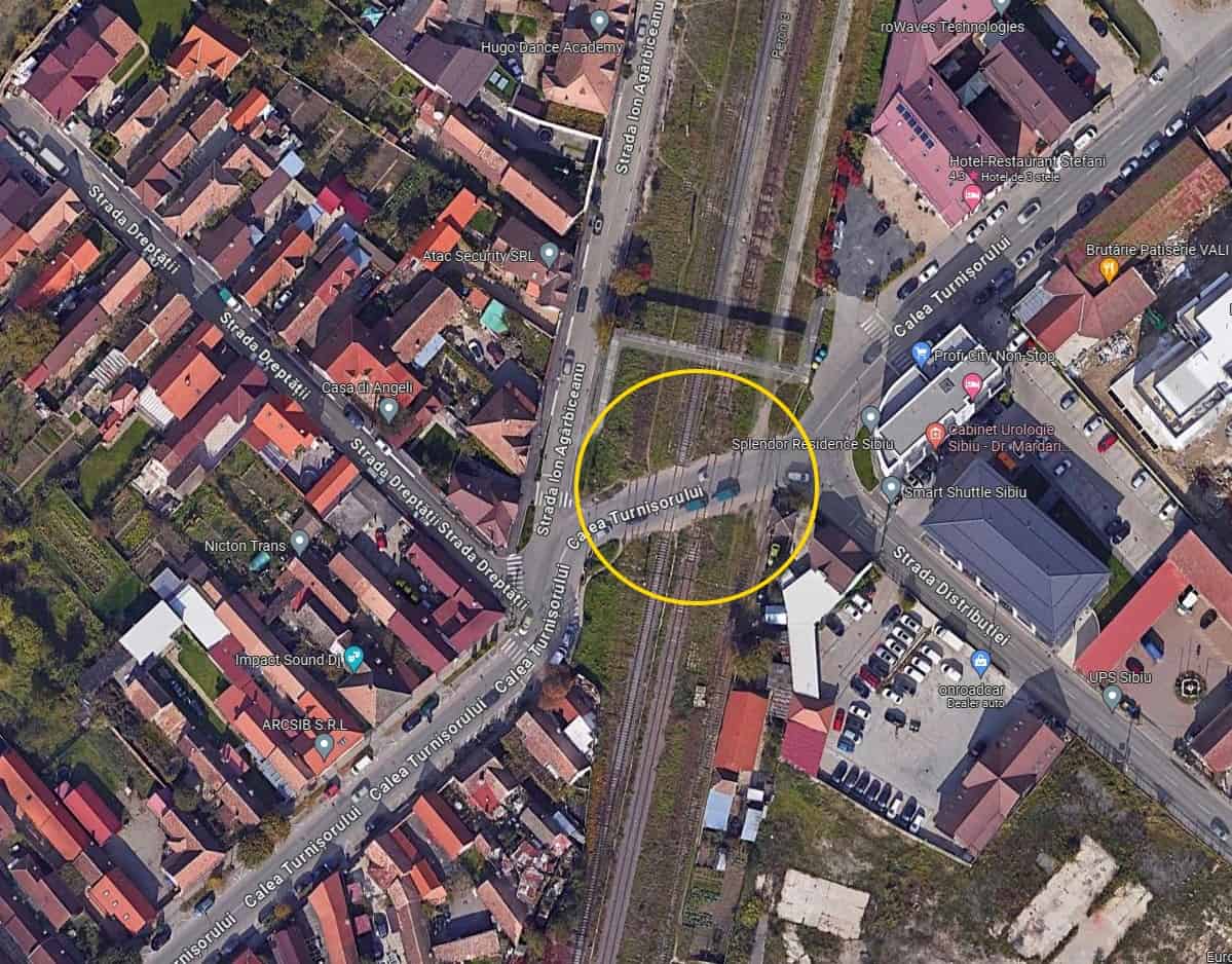 Trecerea peste calea ferată de pe Calea Turnișorului, va fi modernizată. Se montează și bariere automate