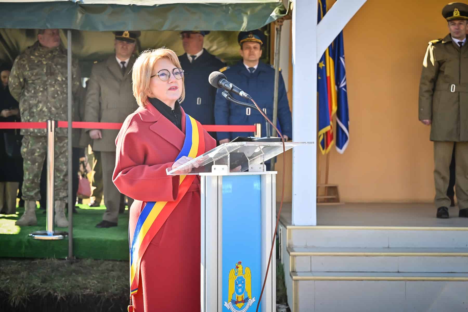 Școala Militară din Sibiu aniversează 5 ani de excelență în educația militară. Primarul Astrid Fodor: ”O instituție de prestigiu” (foto)