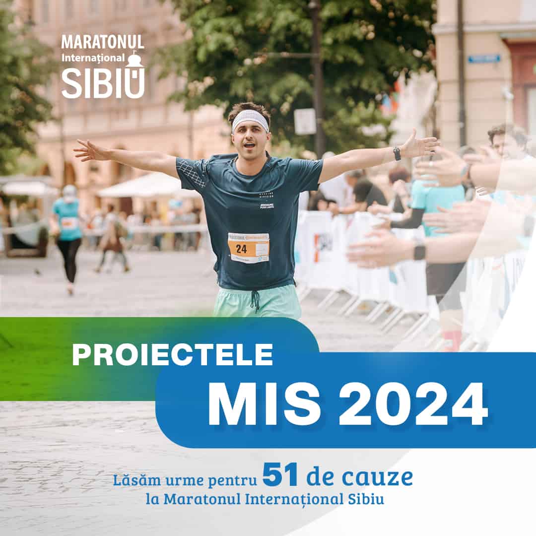 Număr record de participare la Maratonul Internațional al Sibiului. Peste 50 de proiecte susținute de alergători