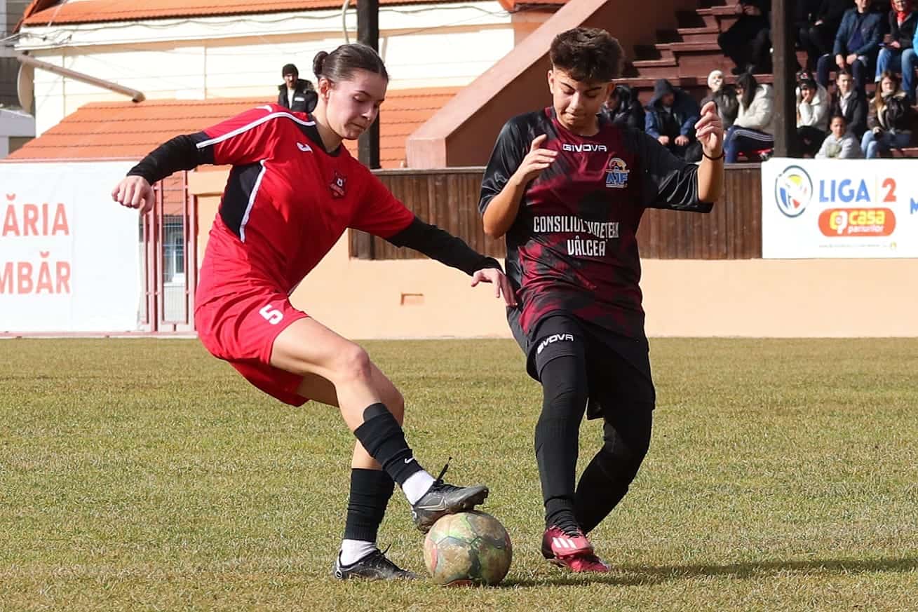 Fetele de la AFC Hermannstadt, victorie mare cu Poli 2 Timișoara