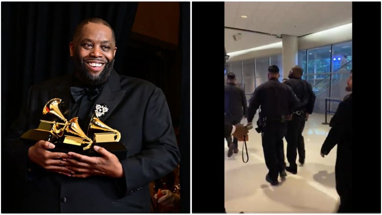 rapperul killer mike, reținut de poliție chiar după ce a câștigat trei premii grammy (video)