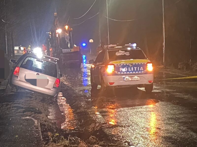 polițist local lovit de o mașină la cisnădie, în timp ce dirija traficul. bărbatul de 37 de ani a fost grav rănit