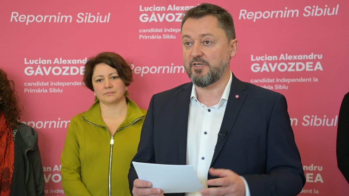 Arhitectul sibian Alexandru Găvozdea și-a anunțat candidatura la Primăria Sibiu