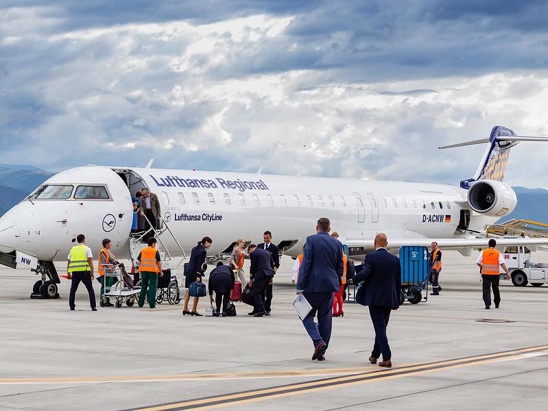 Zboruri anulate de la Sibiu dinspre și către Germania. Este grevă pe aeroportul din Munchen