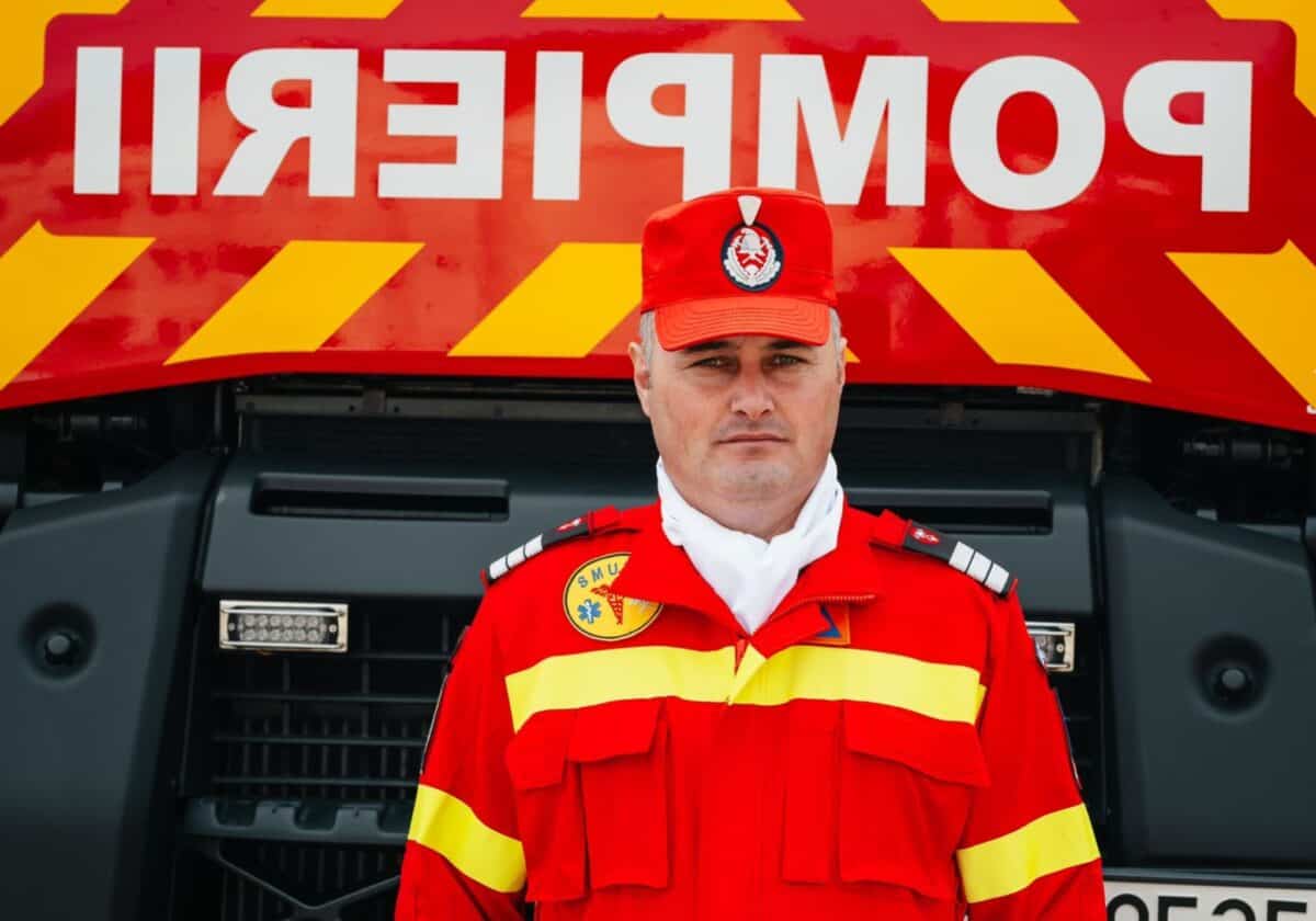 Ioan Păucean, salvatorul anului la Sibiu. A salvat viața unui om în stop cardio-respirator