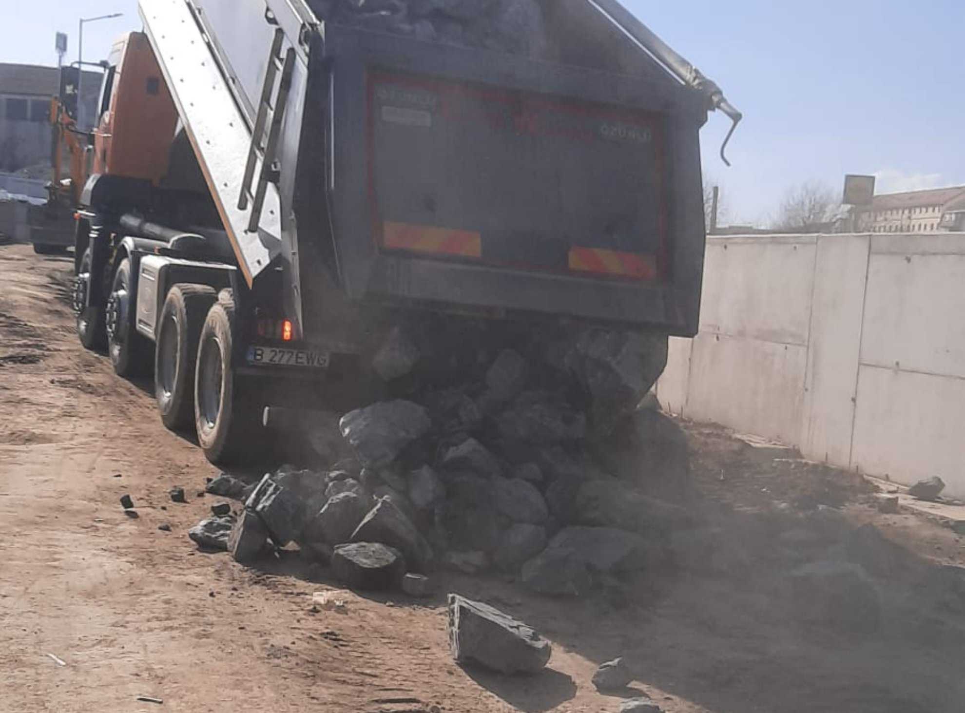 s-au reluat lucrările pe strada viitorului. când vor fi gata (foto)