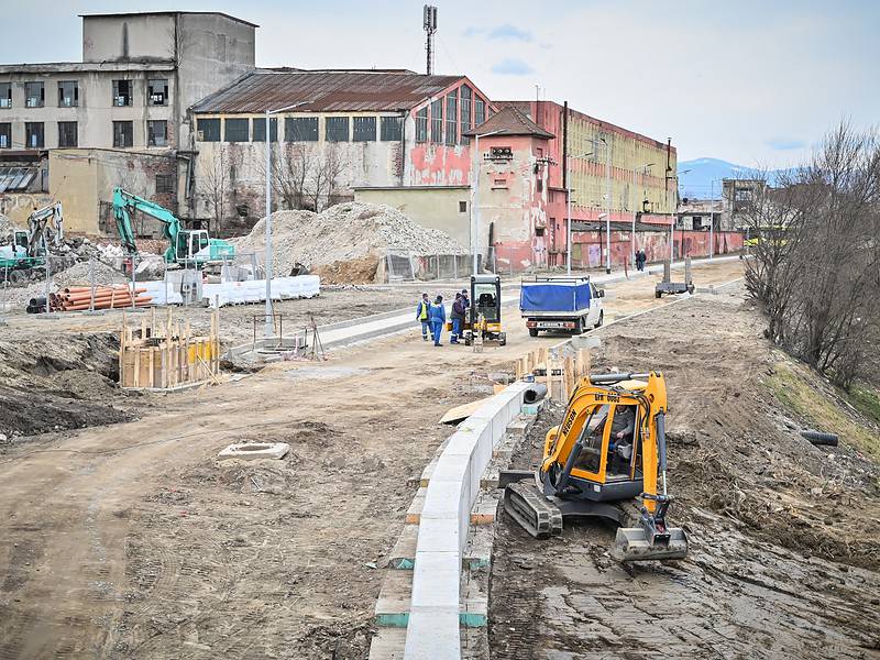 se redeschid treptat șantierele din sibiu. primele, cele de modernizare a străzilor viitorului, marburg, atena și trifoiului