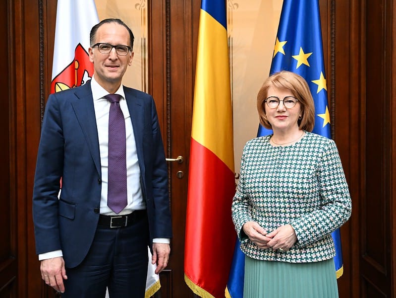 primarul astrid fodor de vorbă cu ambasadorul germaniei despre beneficiile ue și nato pentru sibiu (foto)