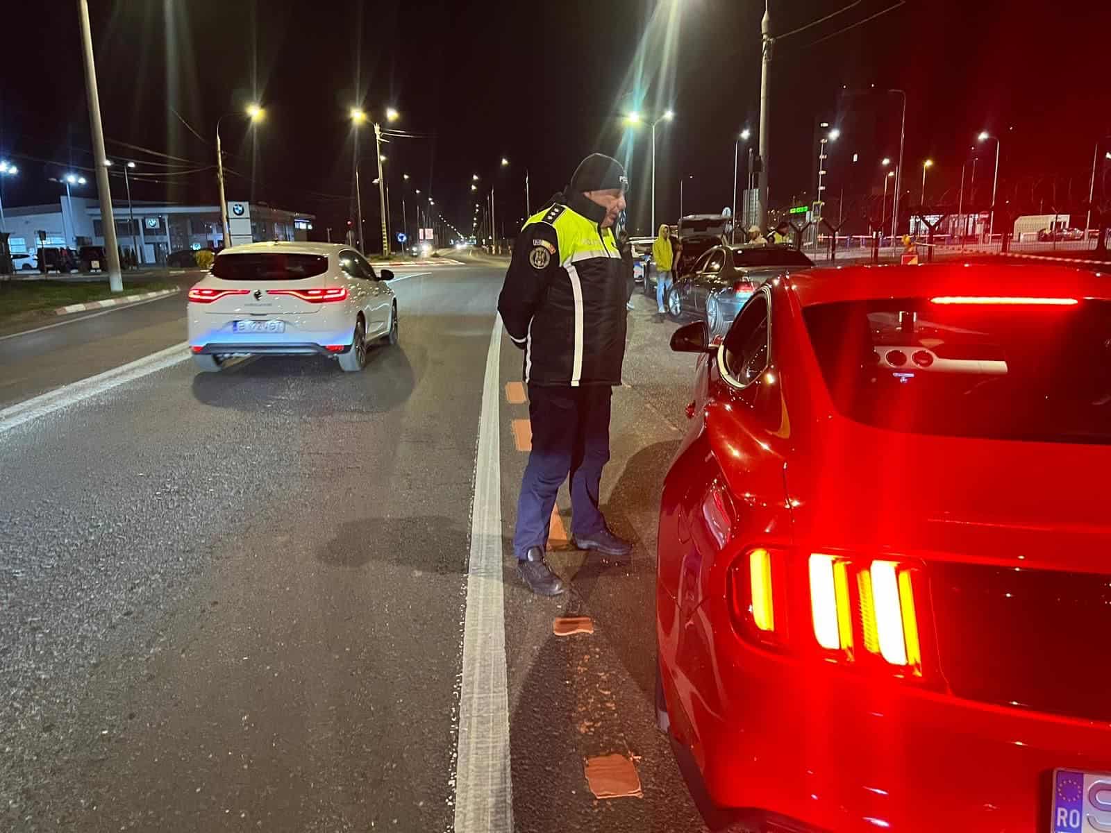 razie de amploare a polițiștilor rutieri la sibiu. zeci de șoferi amendați, iar 4 au rămas fără permis pentru alcool la volan și unul era drogat (foto)